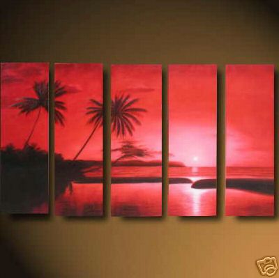 Dafen Oil Painting on canvas seascape painting -set481